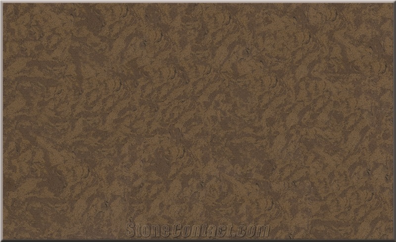 Marbella Brown Quartz Stone Slabs,Quartz Slab