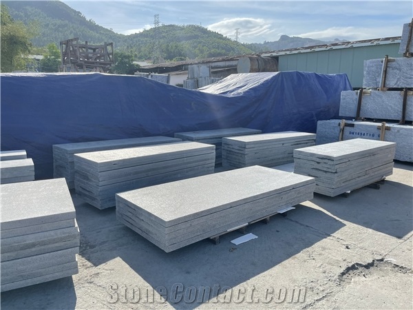 Vietnam G654 Granite Pavers, Cobble Stone