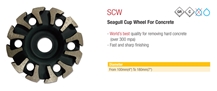 SCW_Seagull Cup Wheel Grinding Tool