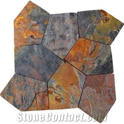 Natural Slate Stone Wall Cladding Panels 