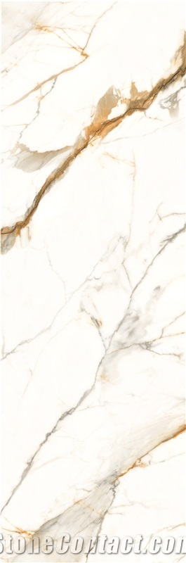 Calacatta Gold Polished Sintered Slab 1S09QD080240-5036P