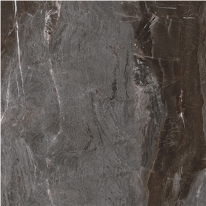 Dark Geographical Stone Polished Sintered Slab 5-JH241221