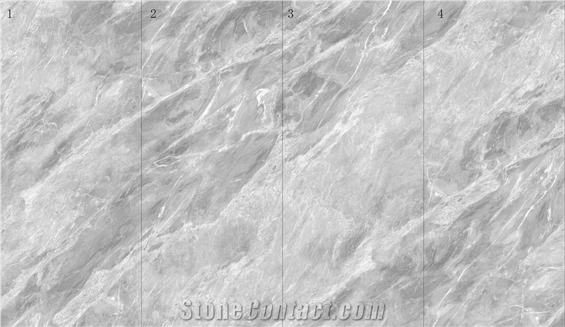Fishmaw Ash Marble Look Sintered Slab 1E06QY120278-1920G