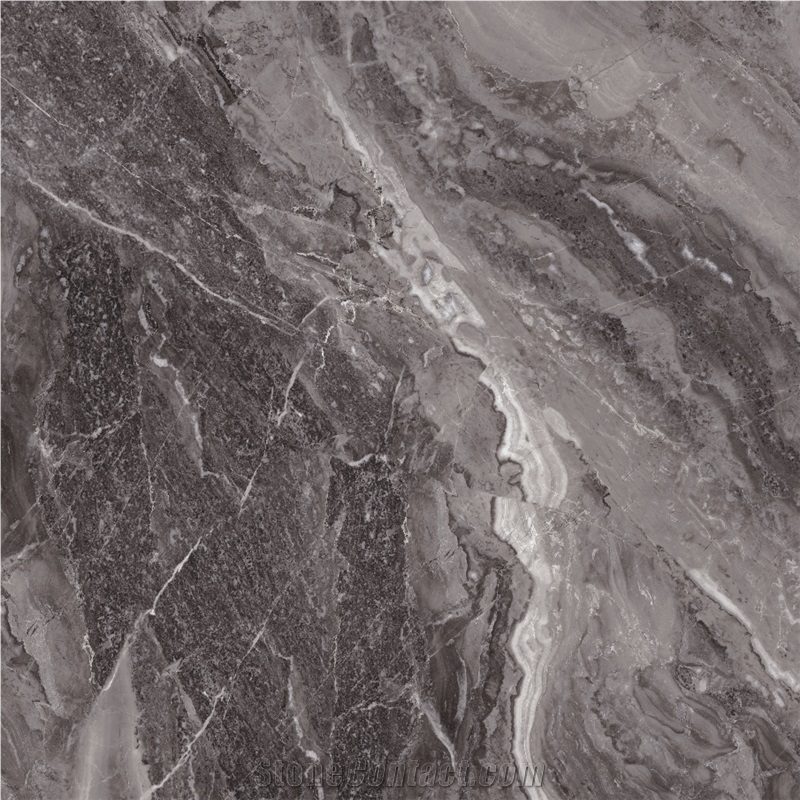 Italian Grey Marble Look Sintered Stone 5-JH241212