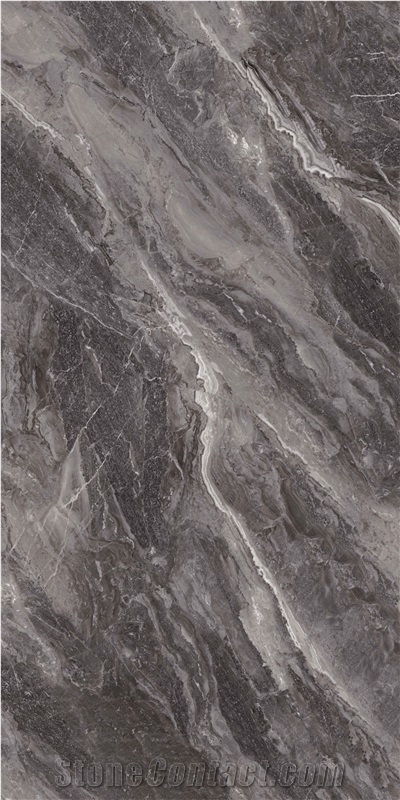 Italian Grey Marble Look Sintered Stone 5-JH241212