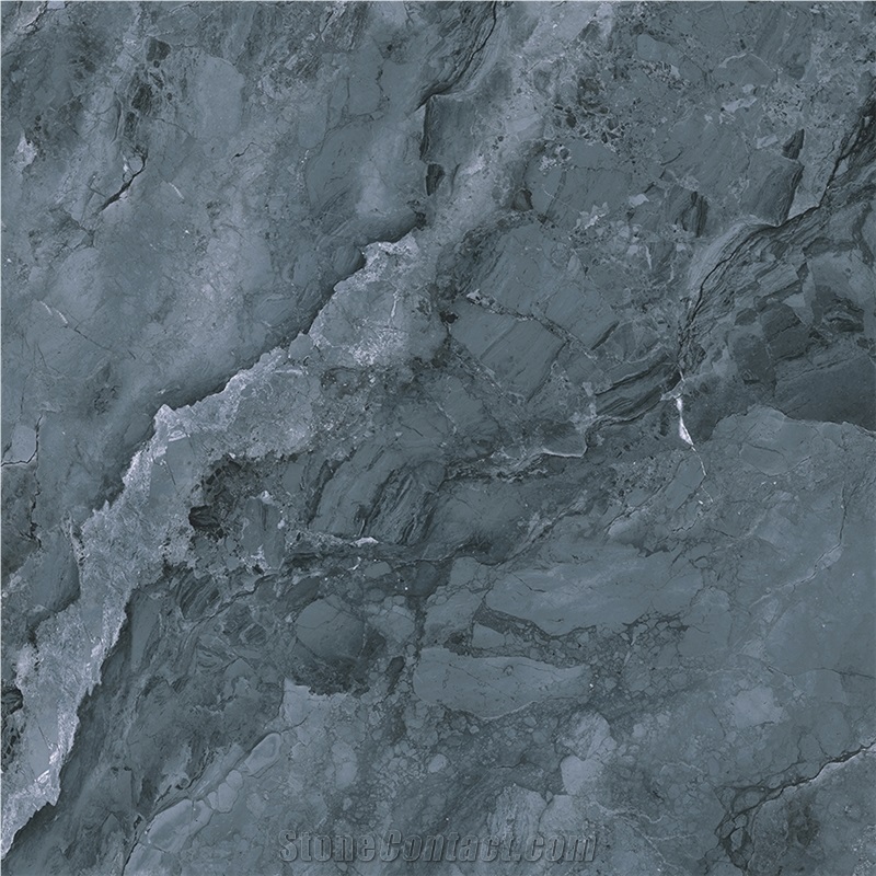 Mysterious Grey Marble Look Sintered Slab 2S06QD120278-1503G