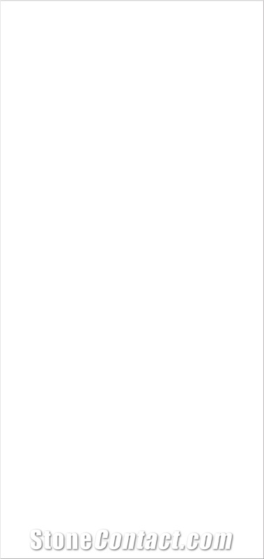 Pure White Matte Sintered Slab Countertop YB-M261221500