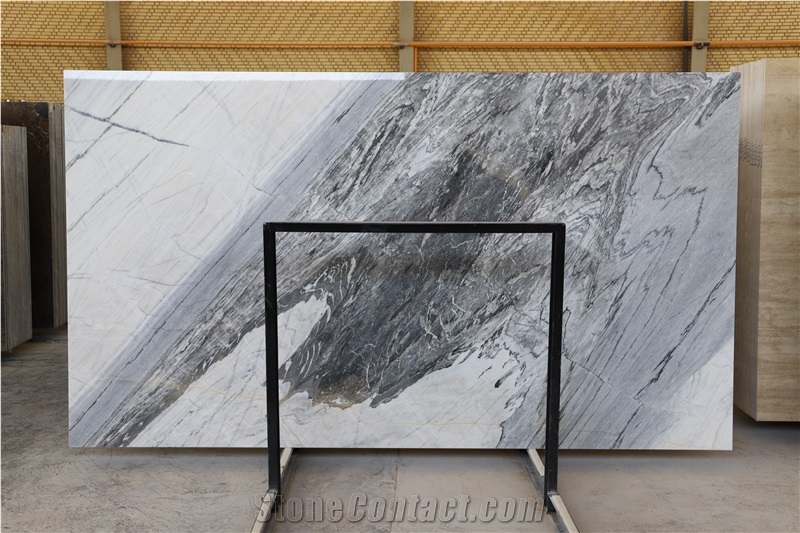 Qorveh Crystalline Marble Slabs, Tiles