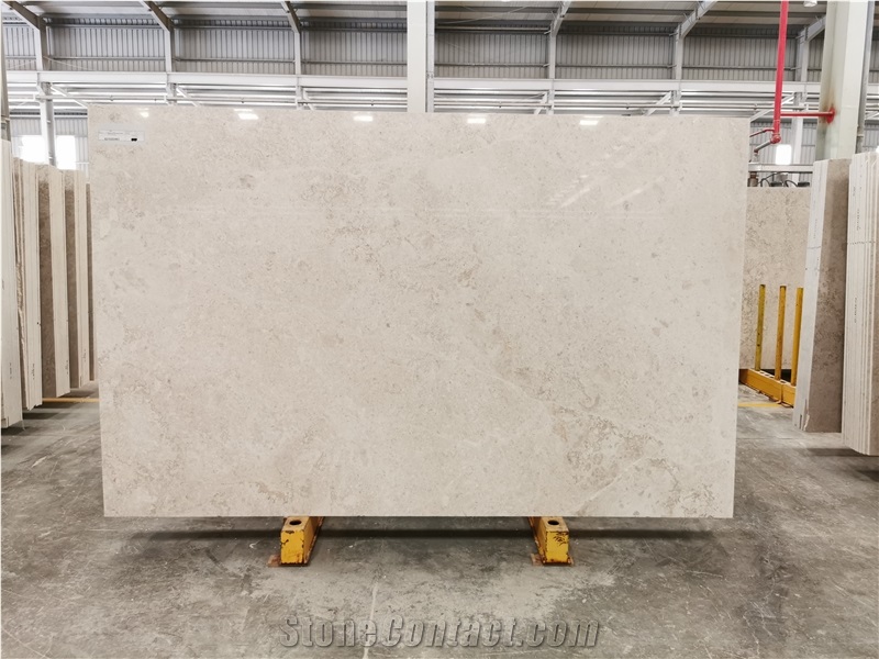 Delicate Cream Marble Tiles & Slabs