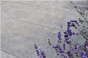 Duracer Travertine Silver Ceramic Patio Pattern