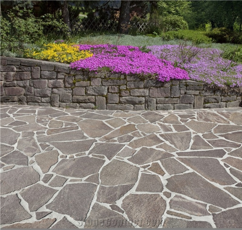 Sandstone Flagstone Garden Walkway, Terrace Paver