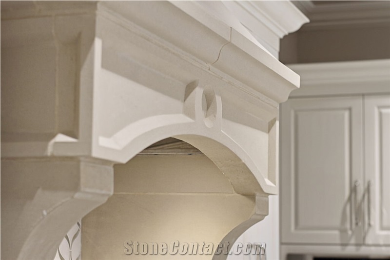 Bella Compana Cast Stone kitchen hood