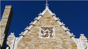 Cast Stone Brownwood Accents Banding W / Ariel PF b