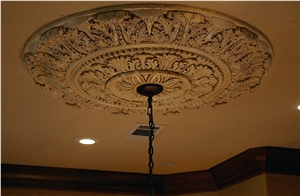 Cast Stone Ceiling Ornato Medallion