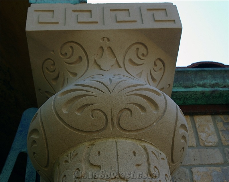 Cast Stone Custom Columns