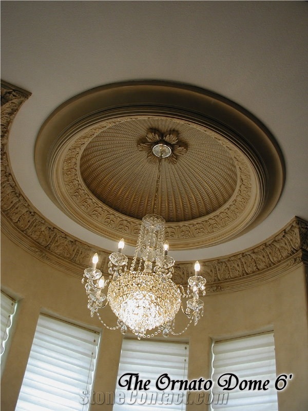 Cast Stone Domes, Quinn Bath Dome