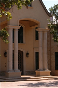 Cast Stone Doric Columns W Impost