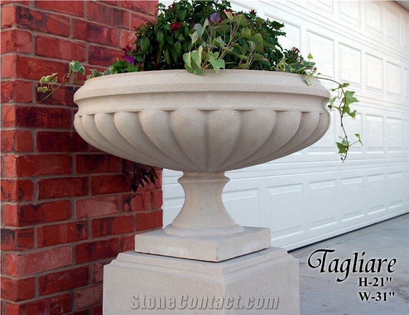 Cast Stone Planters