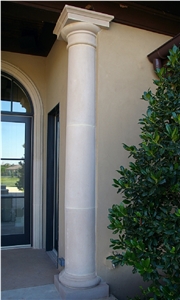 Cast Stone Tapered Tuscan Columns