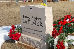 Renaissance Cast Stone Headstone
