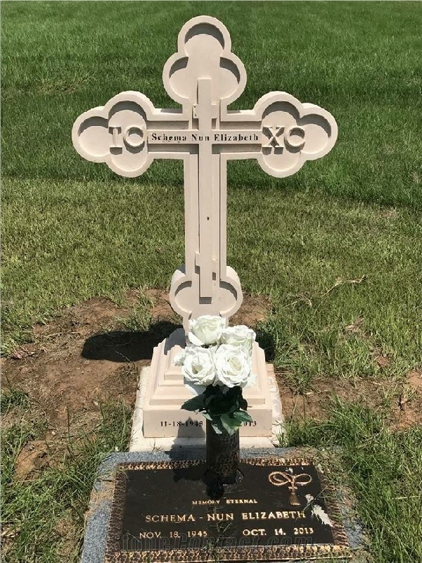 Renaissance Cast Stone Headstone