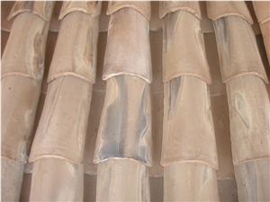 Hand-made Terracotta Cholla Roof Tile