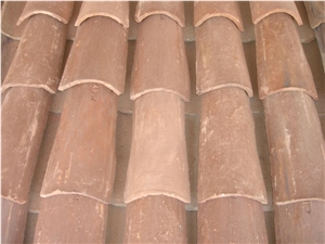 Hand-made Terracotta Cholla Roof Tile