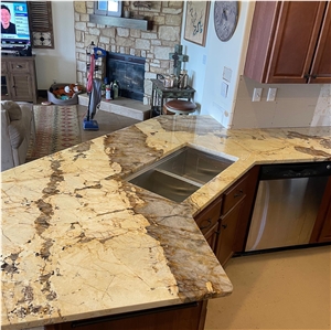 Brazil Exotic Granite Kitchen Countertops