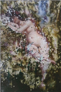 Spring Shower - Stone Powder (Artificial Marble) Painting
