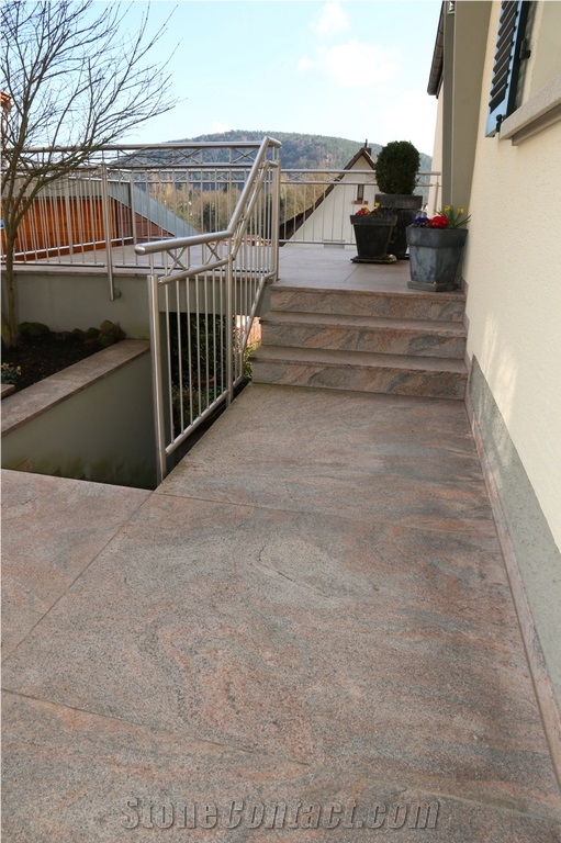 Granite Steps, Deck Stairs