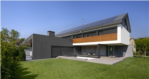 Lapitec Nero Antracite Sintered Stone Exterior Wall Panels