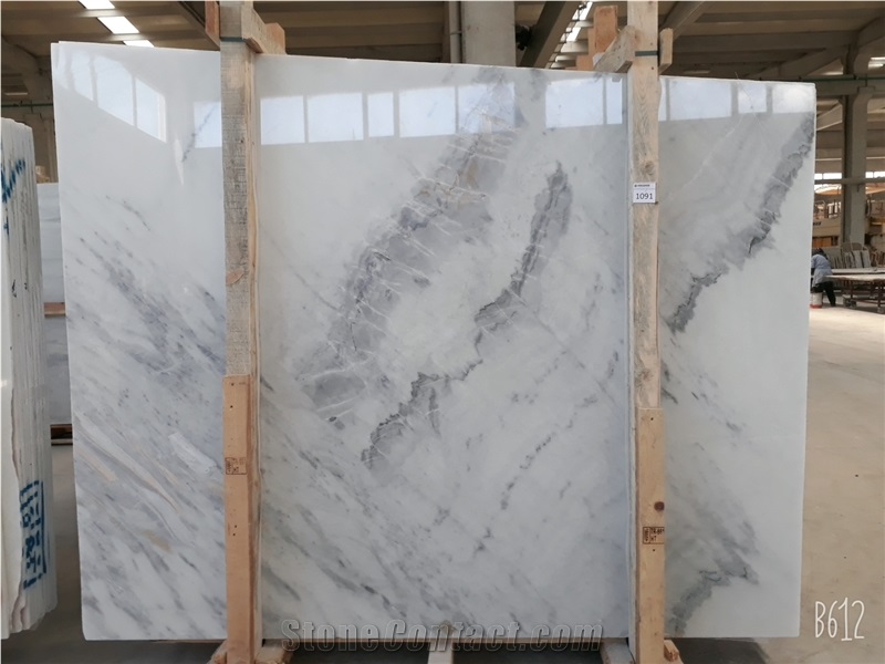 Carrara Bianco Marble Slabs
