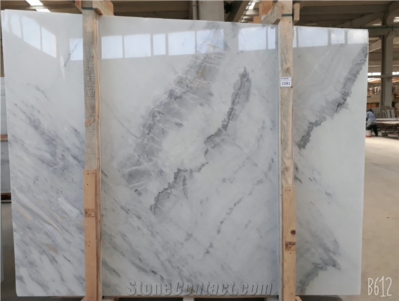 Carrara Bianco Marble Slabs