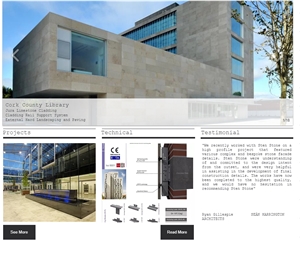 Limestone Exterior Wall Cladding, Facade