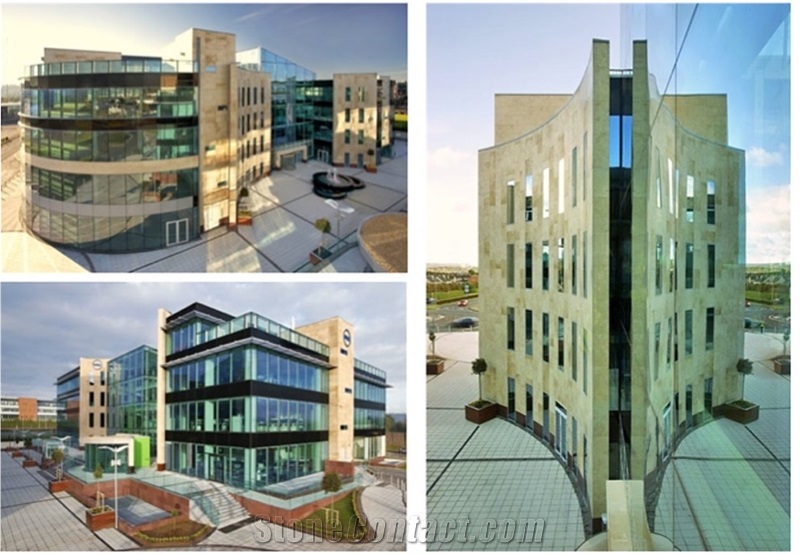Limestone Exterior Wall Cladding, Facade