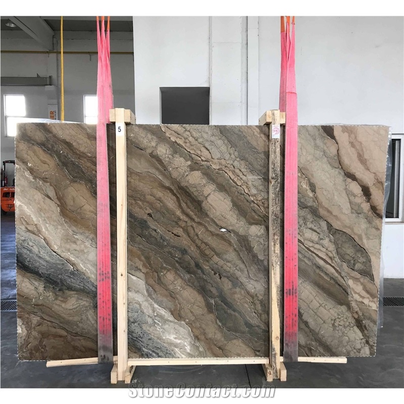 Illusion Bronze Marble Slabs