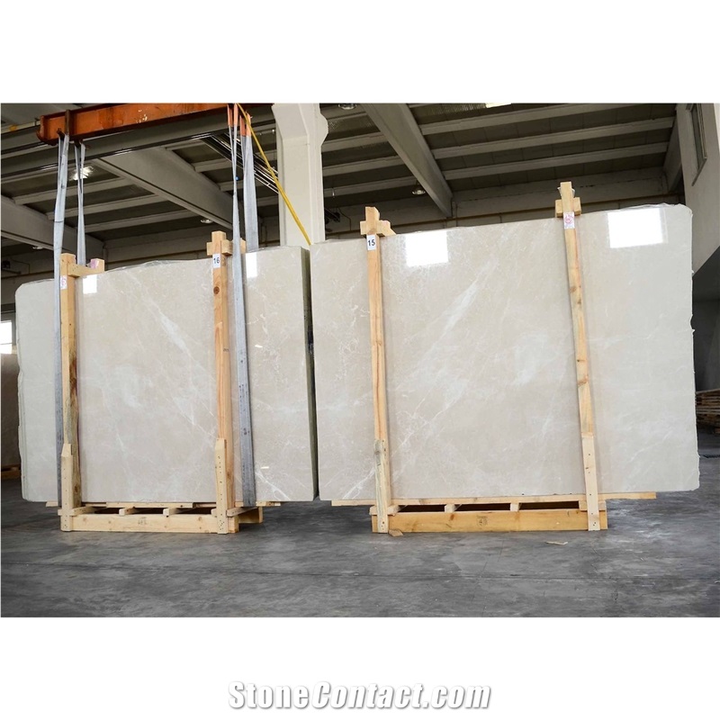 New Noble Beige Marble Slabs