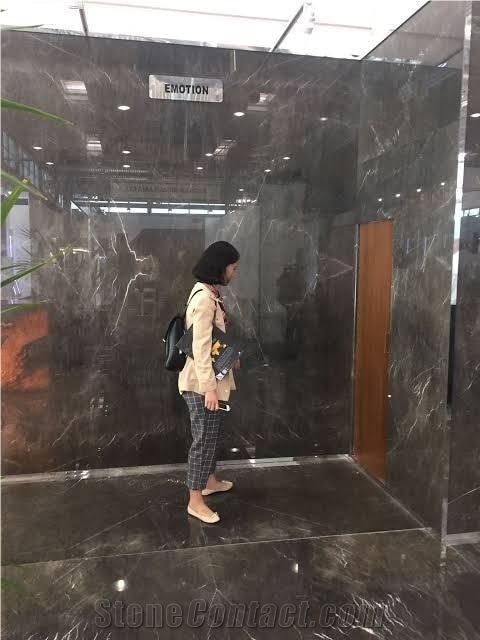 Emotion Grey Marble Slabs