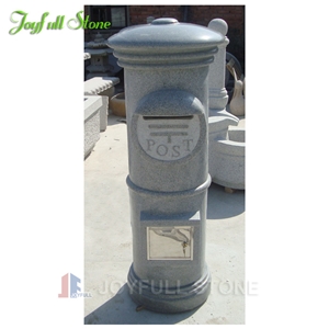 Granite Mailbox,Garden Post Box,Outdoor Mailbox