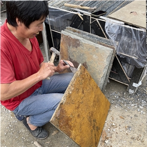 Factory Direct Rusty Slate tile for Home Decoration