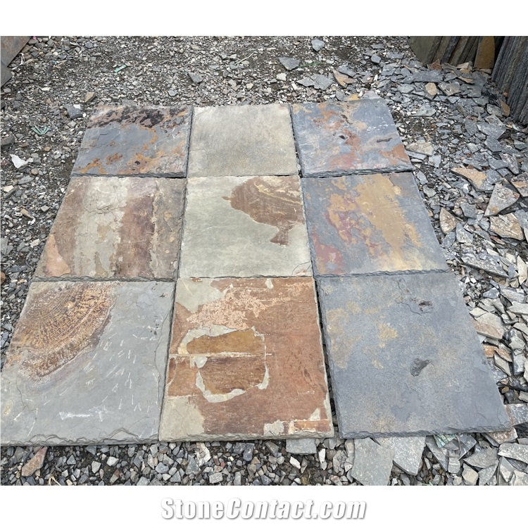 Factory Direct Rusty Slate tile for Home Decoration