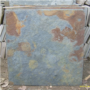 Natural Rusty Slate Tile, Slate Floor Tiles 