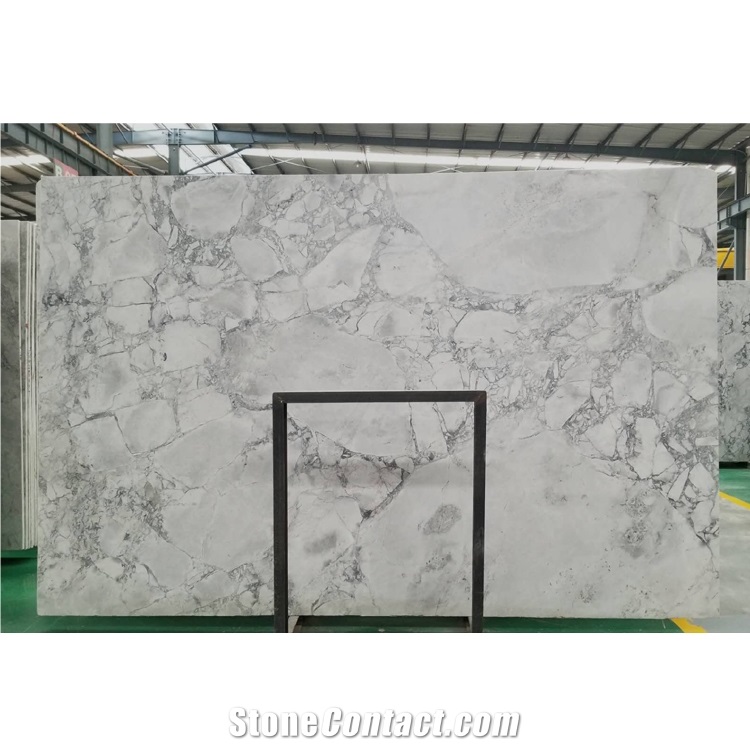 Super White Brazil Dolomite Quartzite Slab