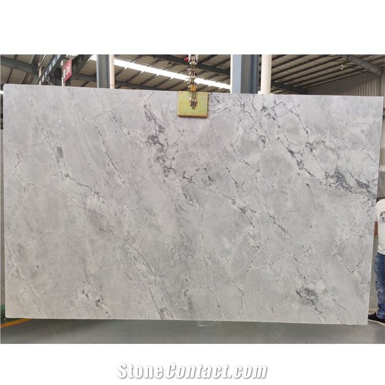 Super White Brazil Dolomite Quartzite Slab