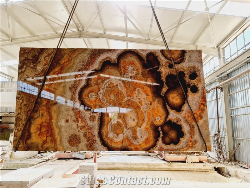 Multicolor Onyx Slabs