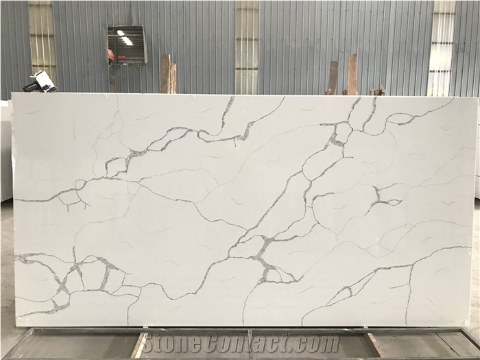 Calacatta classique quartz kitchen