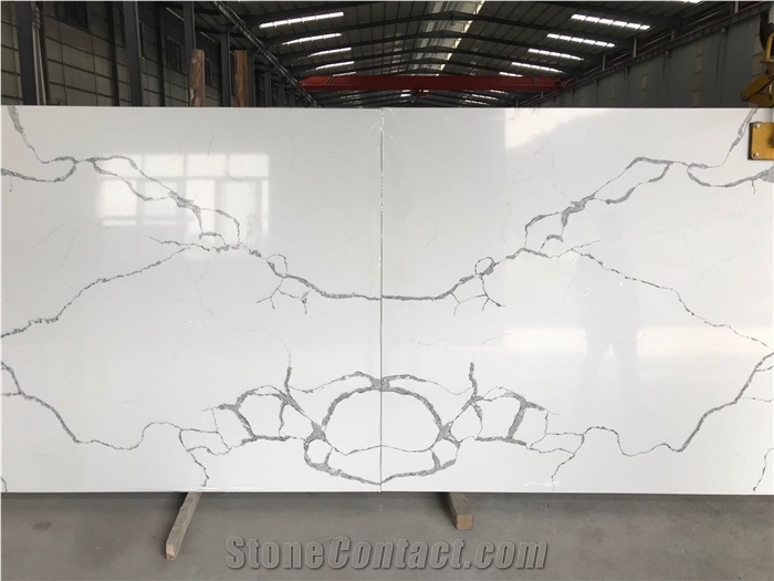 Calacatta classique quartz kitchen