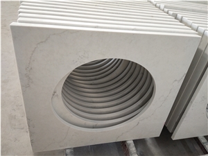 carrara mist quartz countertops