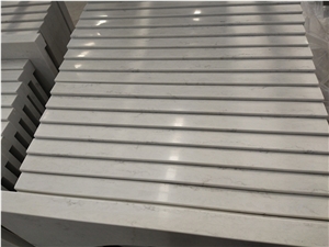 Organic White Quartz Countertops