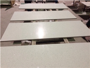 White Starlight Quartz Worktop